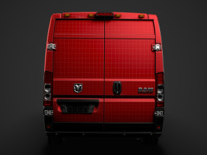 ram promaster cargo 3500 hr 159wb 2020 3D Model