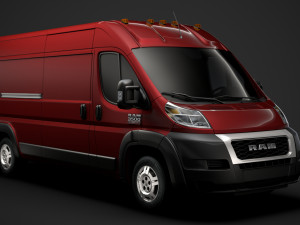 ram promaster cargo 3500 hr 159wb ext 2020 3D Model