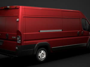 ram promaster cargo 3500 hr 159wb ext 2020 Modelo 3D