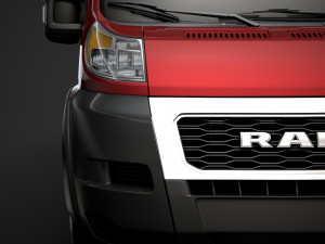 ram promaster cargo 3500 hr 159wb ext 2020 Modelo 3D