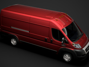 ram promaster cargo 3500 hr 159wb ext 2020 Modelo 3D