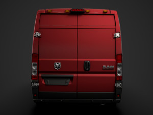 ram promaster cargo 3500 hr 159wb ext 2020 Modelo 3D