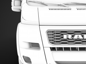 ram promaster cargo 3500 hr 159wb ext 2020 Modelo 3D