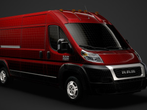 ram promaster cargo 3500 hr 159wb ext 2020 Modelo 3D