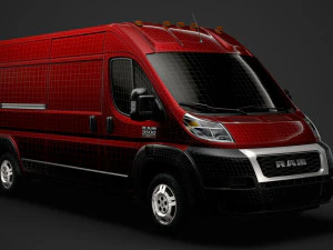 ram promaster cargo 3500 hr 159wb ext 2020 3D Model