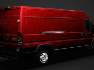 ram promaster cargo 3500 hr 159wb ext 2020 3D Model