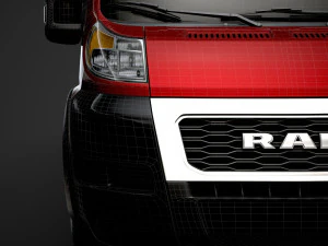 ram promaster cargo 3500 hr 159wb ext 2020 3D Model