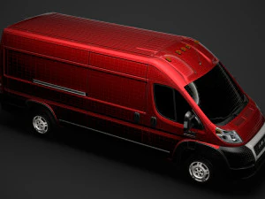 ram promaster cargo 3500 hr 159wb ext 2020 3D Model