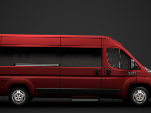 ram promaster window van 2500 hr 159wb 2020 3D मॉडल