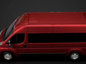 ram promaster window van 2500 hr 159wb 2020 3D Model