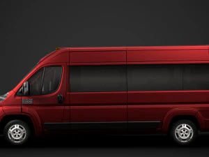 ram promaster window van 2500 hr 159wb 2020 3D Model