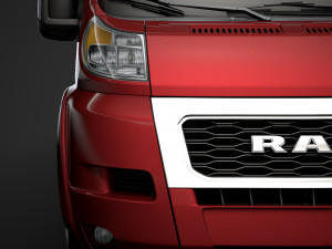 ram promaster window van 2500 hr 159wb 2020 3D मॉडल