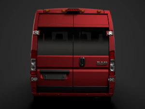 ram promaster window van 2500 hr 159wb 2020 3D Model