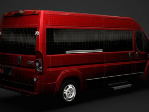 ram promaster window van 2500 hr 159wb 2020 3D Model
