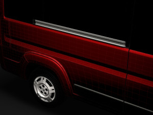 ram promaster window van 2500 hr 159wb 2020 3D मॉडल