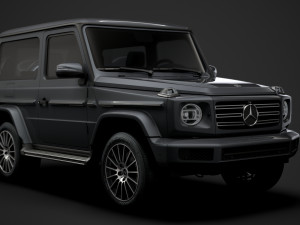 mercedes benz g 550 3d w463 2020 3D Model