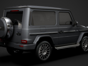 mercedes benz g 550 3d w463 2020 3D 모델