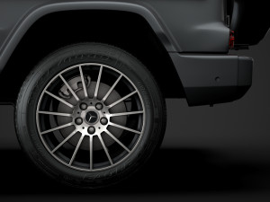 mercedes benz g 550 3d w463 2020 3D 모델