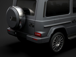 mercedes benz g 550 3d w463 2020 3D 모델