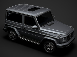 mercedes benz g 550 3d w463 2020 3D 모델