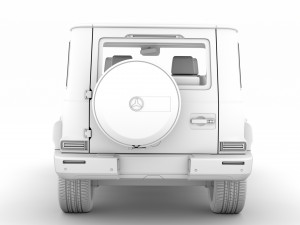 mercedes benz g 550 3d w463 2020 3D 모델