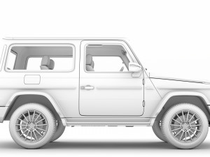 mercedes benz g 550 3d w463 2020 3D 모델