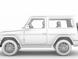 mercedes benz g 550 3d w463 2020 3D 모델