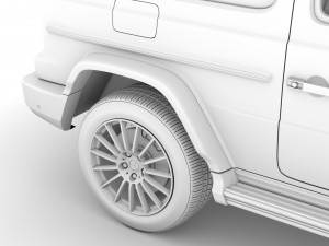 mercedes benz g 550 3d w463 2020 3D 모델