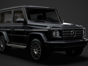 mercedes benz g 550 3d w463 2020 3D 모델