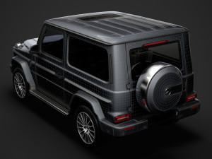 mercedes benz g 550 3d w463 2020 3D 모델