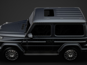mercedes benz g 550 3d w463 2020 3D 모델