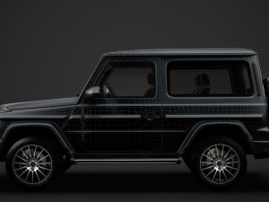 mercedes benz g 550 3d w463 2020 3D 모델