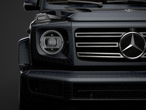 mercedes benz g 550 3d w463 2020 3D 모델