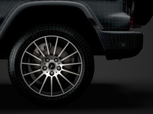 mercedes benz g 550 3d w463 2020 3D 모델