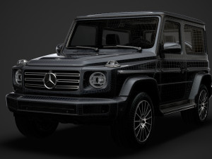 mercedes benz g 550 3d w463 2020 3D 모델