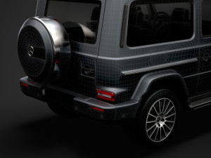 mercedes benz g 550 3d w463 2020 3D 모델