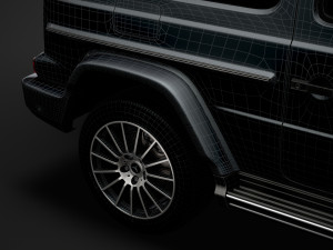 mercedes benz g 550 3d w463 2020 3D 모델