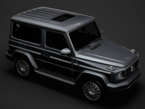mercedes benz g 550 3d w463 2020 3D 모델