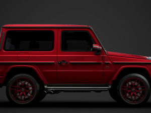 mercedes amg g 63 worldwide 3d w463 2020 Model 3D