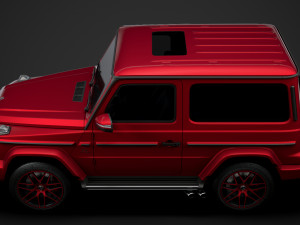 mercedes amg g 63 worldwide 3d w463 2020 Model 3D