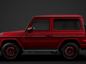mercedes amg g 63 worldwide 3d w463 2020 Model 3D