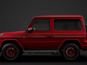 mercedes amg g 63 mondiale 3d w463 2020 Modello 3D