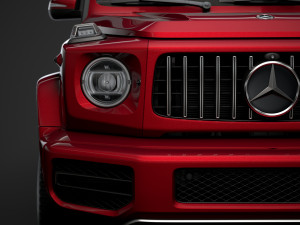 mercedes amg g 63 worldwide 3d w463 2020 Model 3D
