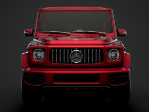 mercedes amg g 63 worldwide 3d w463 2020 Model 3D