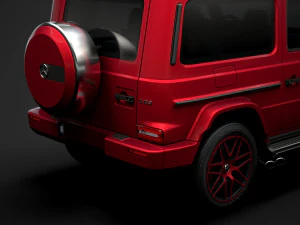 mercedes amg g 63 mondiale 3d w463 2020 Modello 3D