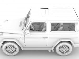 mercedes amg g 63 worldwide 3d w463 2020 Model 3D
