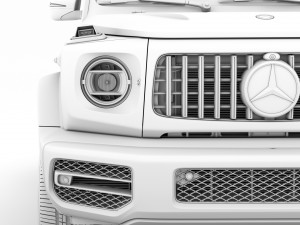 mercedes amg g 63 worldwide 3d w463 2020 Model 3D