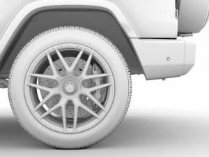 mercedes amg g 63 mondiale 3d w463 2020 Modello 3D