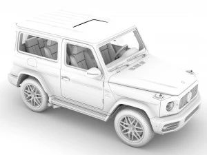 mercedes amg g 63 mondiale 3d w463 2020 Modello 3D