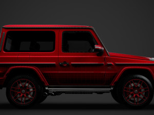 mercedes amg g 63 worldwide 3d w463 2020 Model 3D